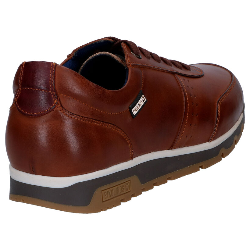 Pikolinos Alarcon Chaussures à lacets en Cognac en cuir (298236)