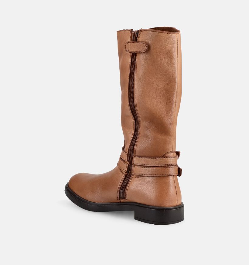 Little David Bottes hautes en Cognac pour filles (378829)