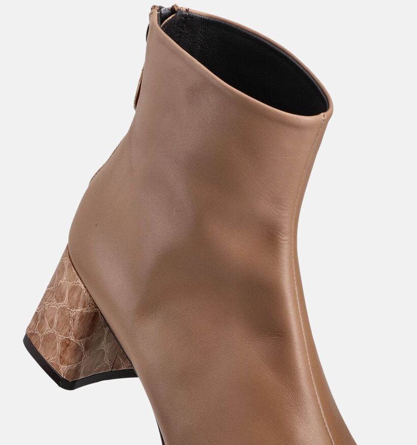 Zinda Beige Laarzen voor dames (364401)