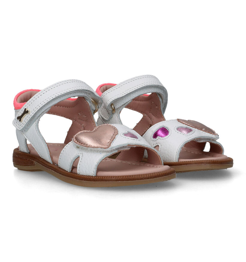 STONES and BONES Ferla Sandales en Blanc pour filles (324466)