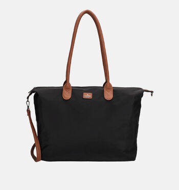 Charm London Cabas Noir/Marron/Vert