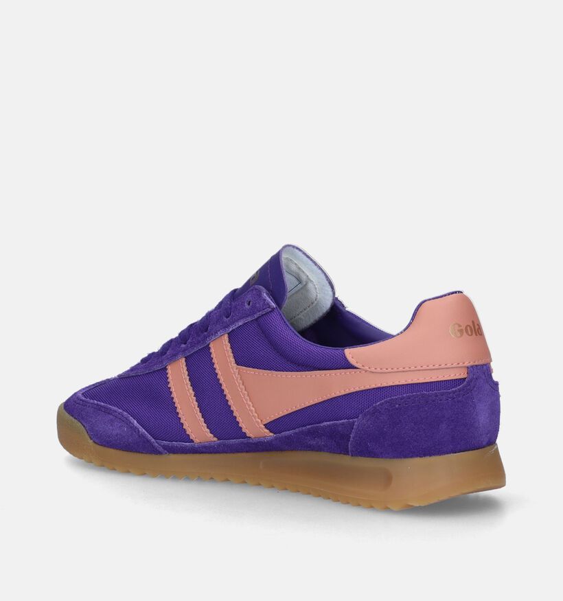 Gola Tornado CLB623 Baskets en Mauve pour femmes (345109) - pour semelles orthopédiques