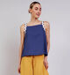 The Korner Blauwe Top voor dames (372462)