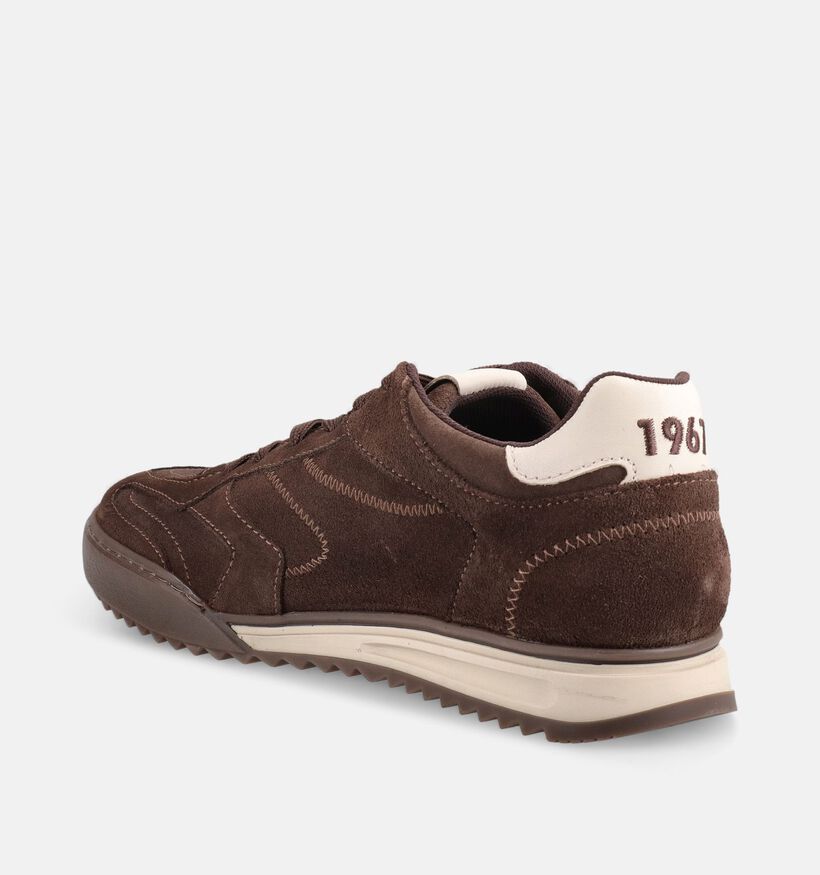 Tamaris Men Baskets en Brun fonc&eacute; pour hommes (378410) - pour semelles orthop&eacute;diques