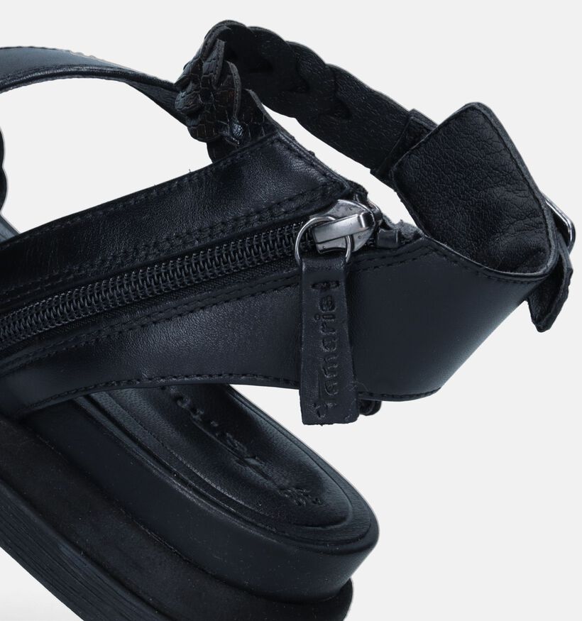Tamaris Zwarte Sandalen Met Sleehak voor dames (338276)