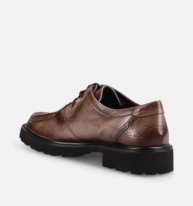 Tamaris Comfort Taupe Mocassins met Veter voor dames (376330) - geschikt voor steunzolen