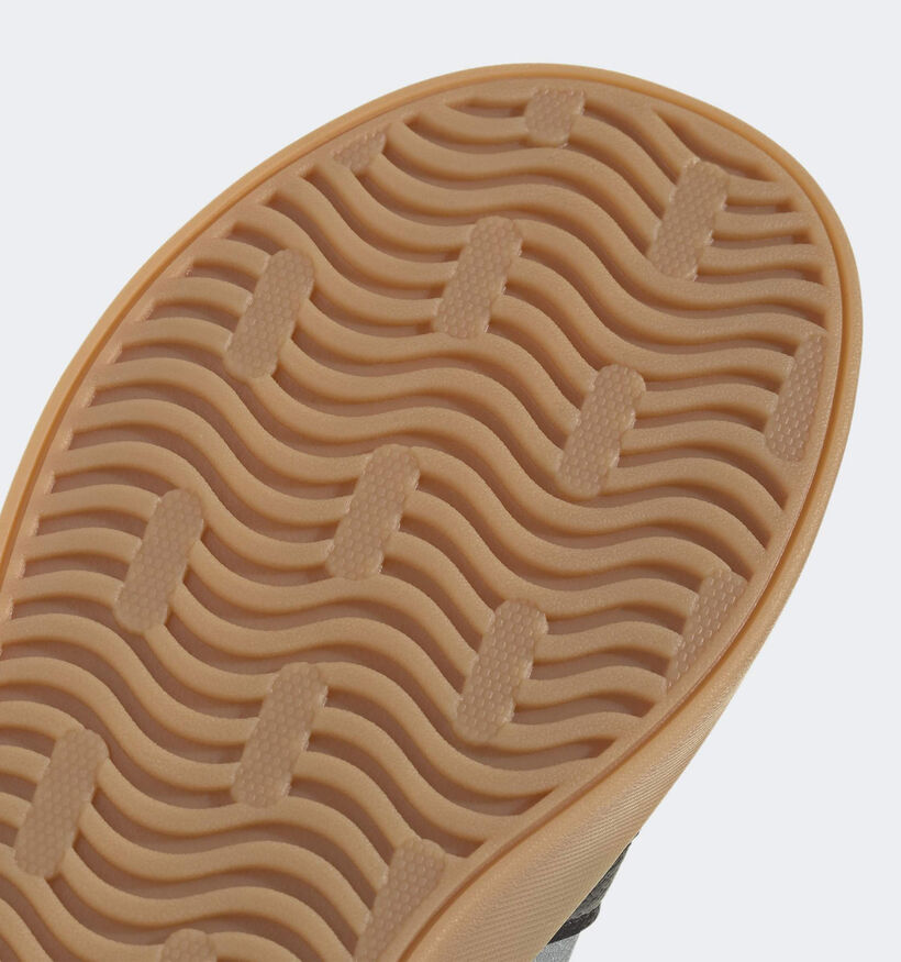 adidas VL Court 3.0 Baskets basses en Argent pour filles (366926) - pour semelles orthop&eacute;diques