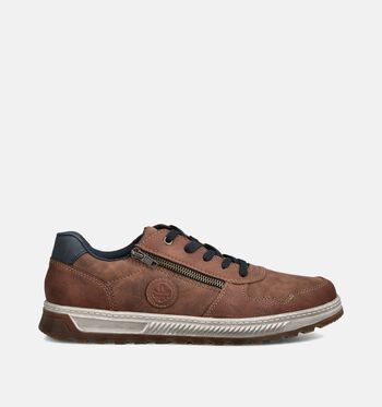 Rieker Baskets Cognac/Bleu
