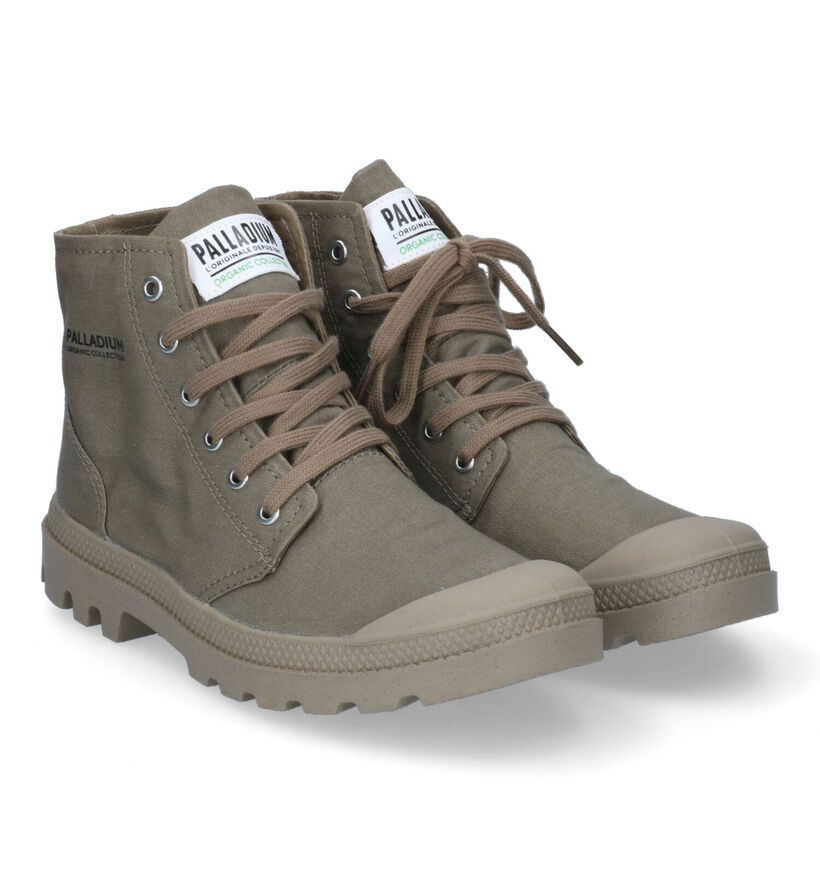 Palladium Pampa Bottines en Blanc pour femmes (303598) - pour semelles orthopédiques