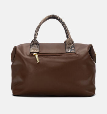 Carmela Handtassen Cognac/Bruin/Groen