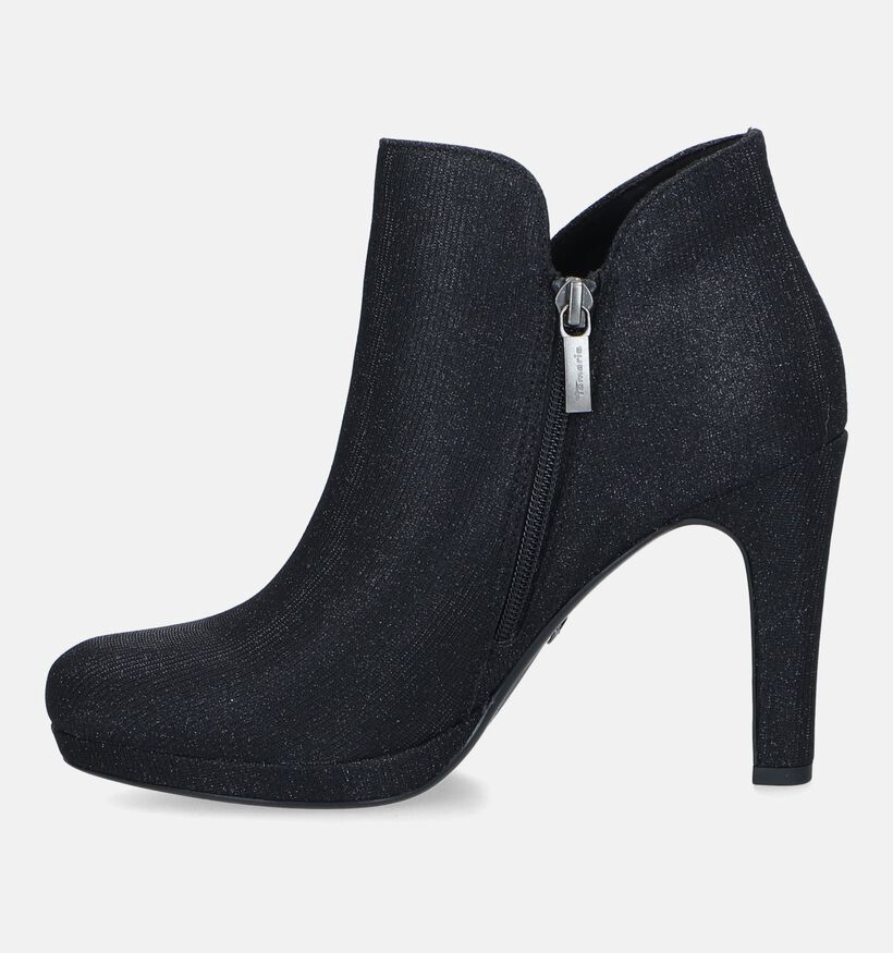 Tamaris Bottines avec talon haut en Noir pour femmes (330501)