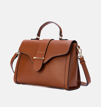 Mac Alyster Handtassen Cognac/Bordeaux