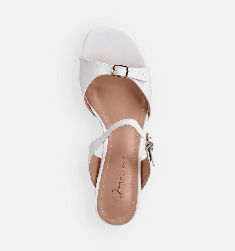 Joyce x me Witte Slippers met hak voor dames (373223)