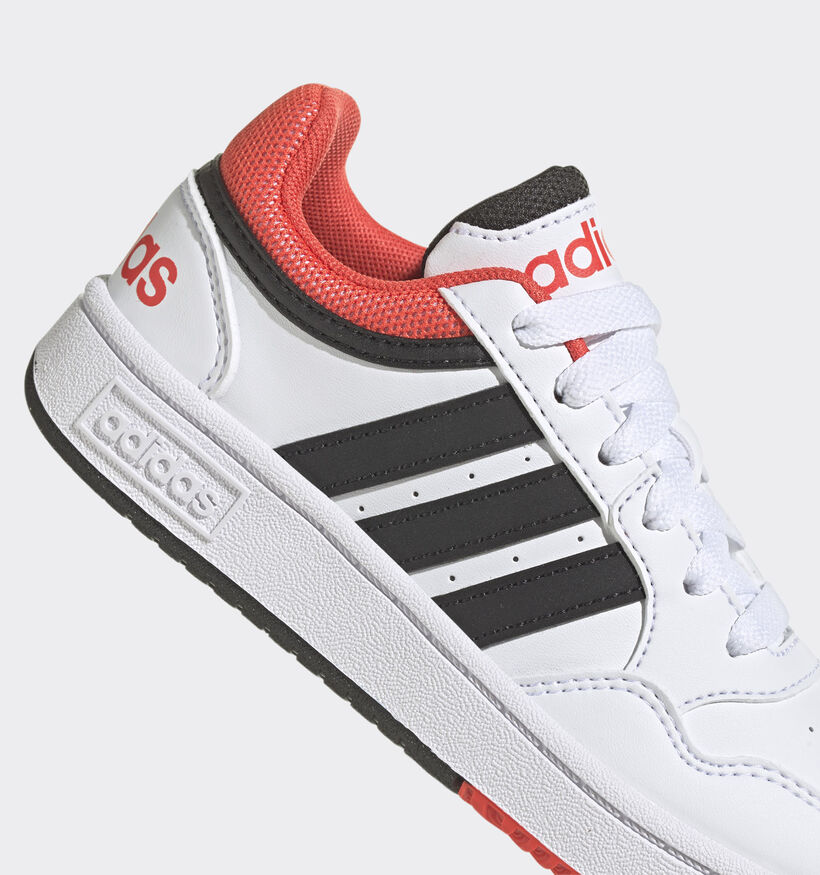 adidas Hoops 3.0 K Witte Sneakers voor jongens, meisjes (334753)