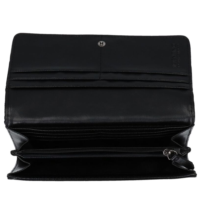 Zwarte Overslagportefeuille Valentino Handbags Licia in kunstleer (248377)