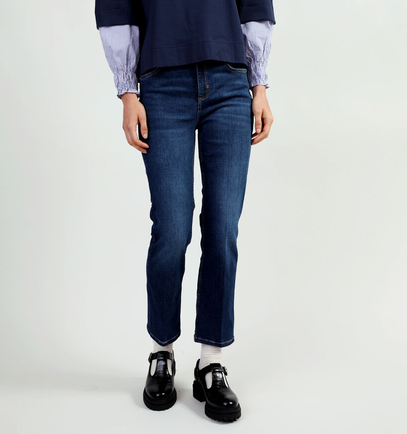 comma casual identity Straight leg jeans en Bleu pour femmes (345673)