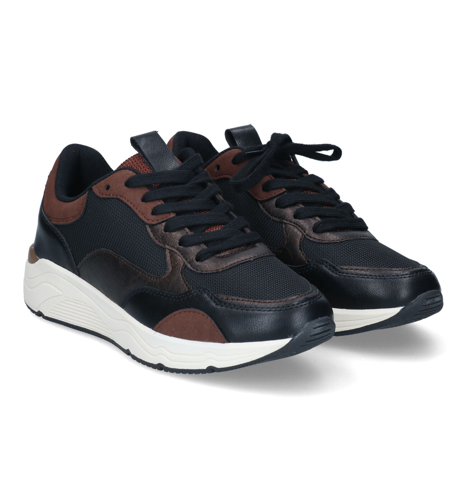 Zwarte discount sneakers vrouwen