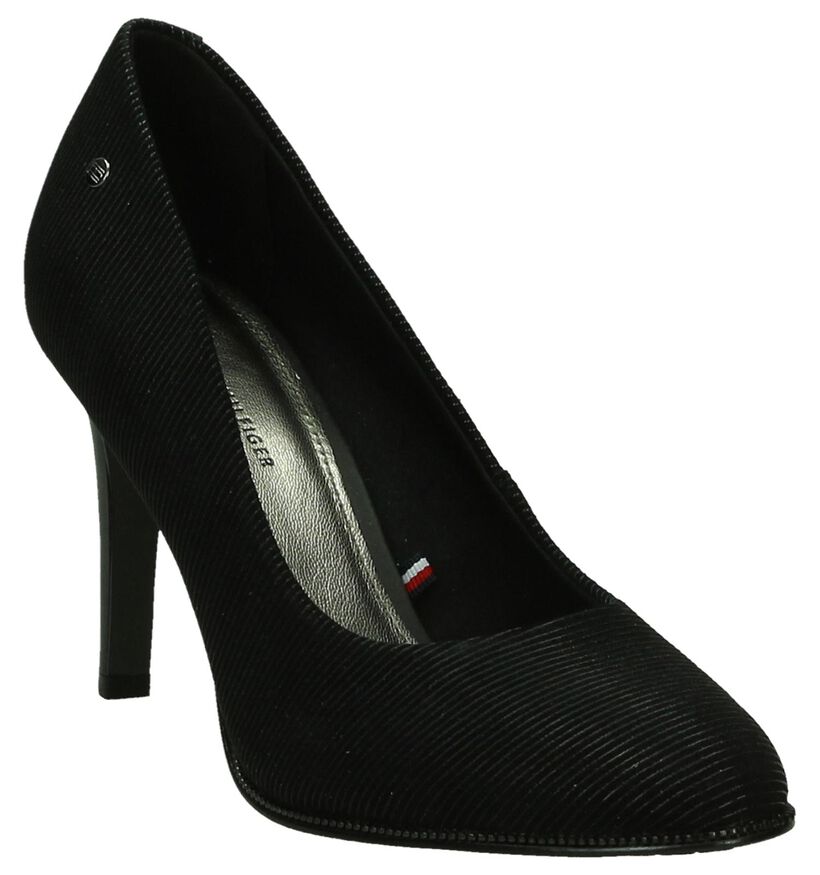 Tommy Hilfiger Layla Zwarte Pumps met Naaldhak, , pdp