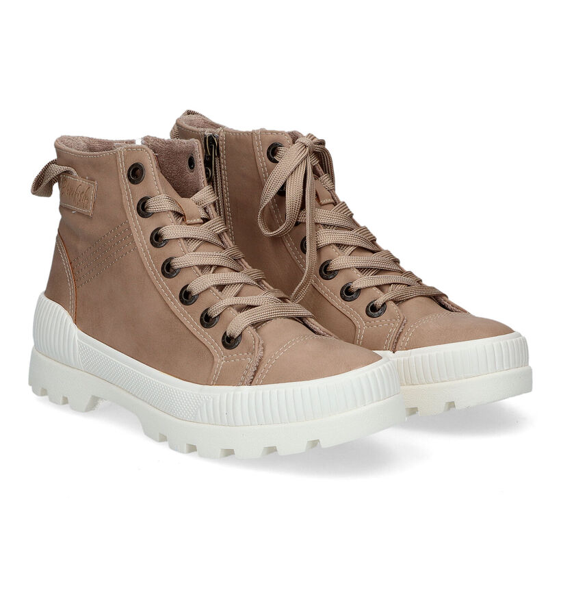 Blowfish Malibu Forever Bottines en Taupe en simili cuir (314141)