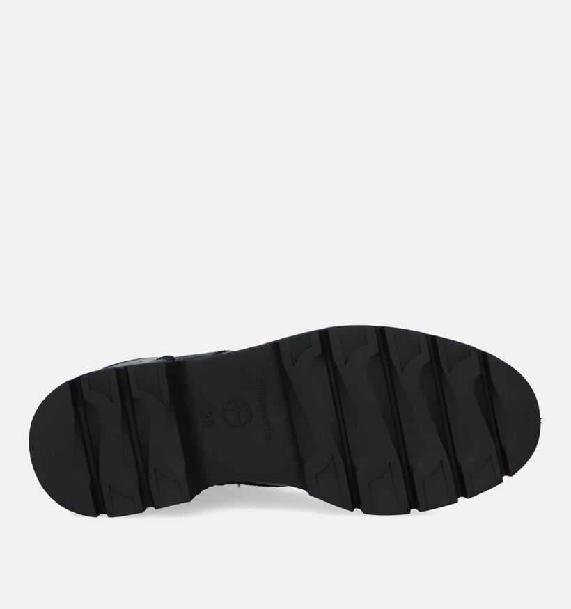 Tamaris Zwarte Chunky boots voor dames (330523) - geschikt voor steunzolen