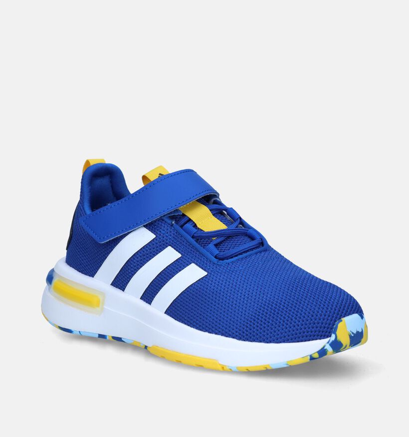 adidas Racer TR23 EL K Blauwe Sneakers voor jongens, meisjes (343245)