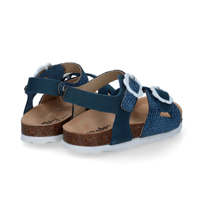 Baby Line Sandales en Bleu foncé en cuir (319448)