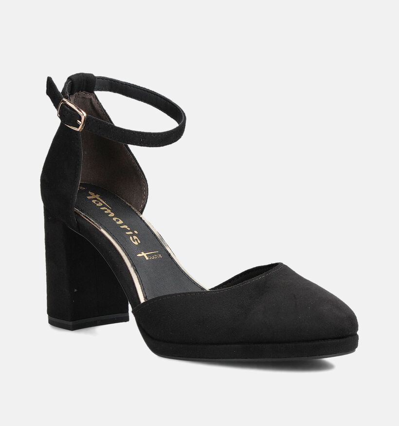 Tamaris Zwarte Pumps met Bandje voor dames (360593)