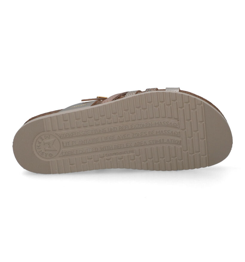 Mephisto Huleda Zwarte Slippers in leer (323484)