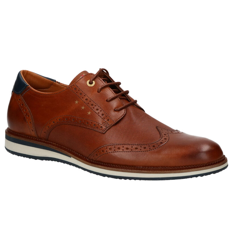 Pantofola d'Oro Rubicon Chaussures habillées en Cognac en cuir (257417)