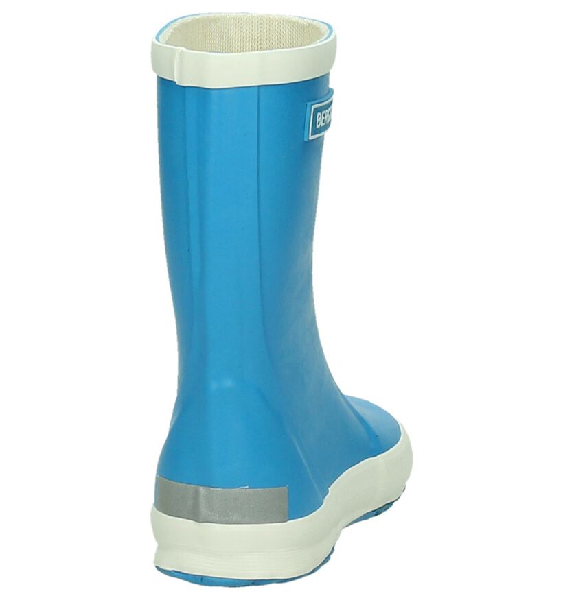 Bergstein Bottes de pluie en Fluo pour garçons, filles (180419) - pour semelles orthopédiques