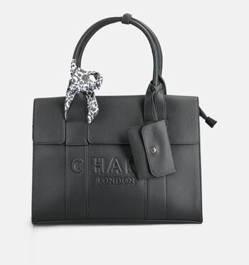 Charm London Shoppers Zwart/Bruin