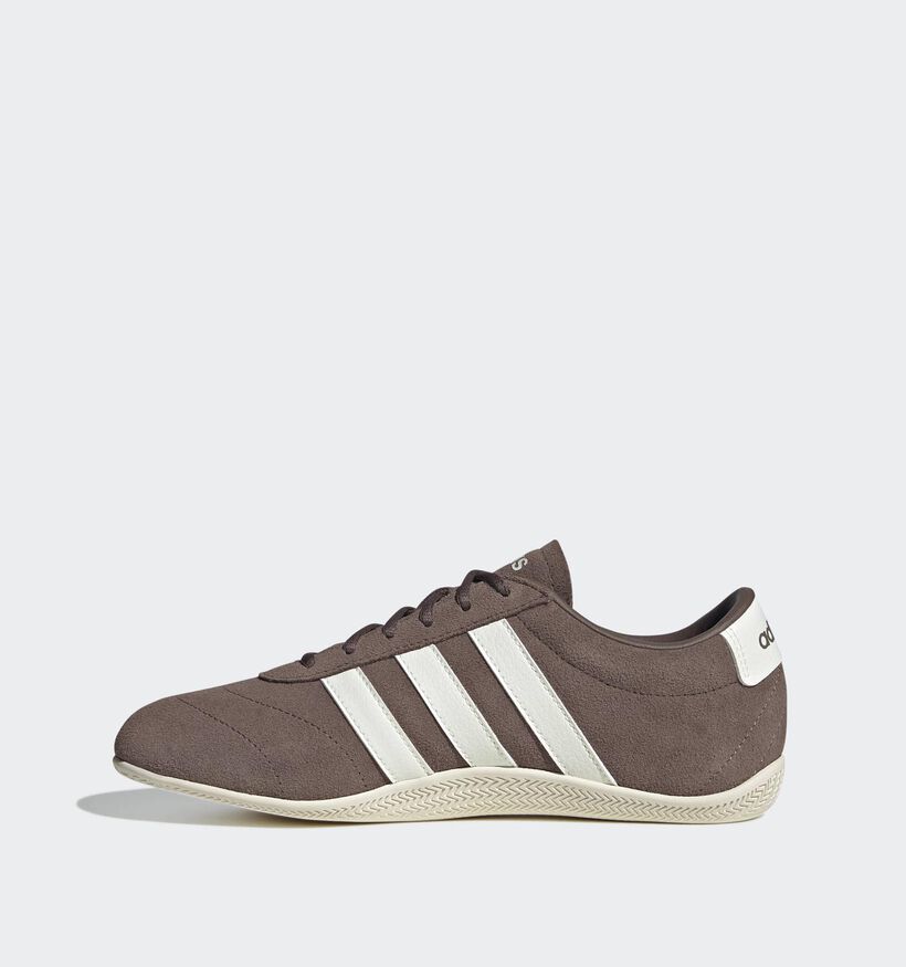Adidas Grand Court Lo Baskets sportives en Marron pour femmes (372852) - pour semelles orthop&eacute;diques