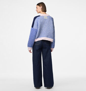 Pieces Truien Blauw