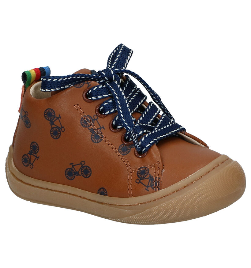 STONES and BONES Vorm Chaussures pour bébé en Cognac pour garçons (295065) - pour semelles orthopédiques