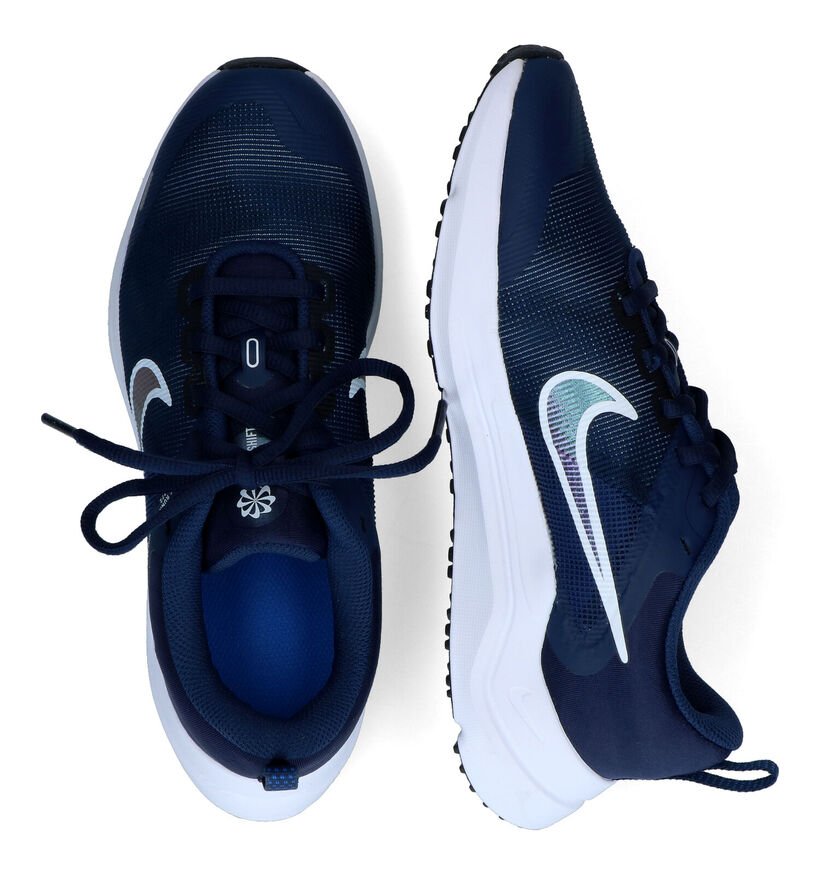 Nike Downshifter 12 Blauwe Sneakers voor meisjes, jongens (316307)