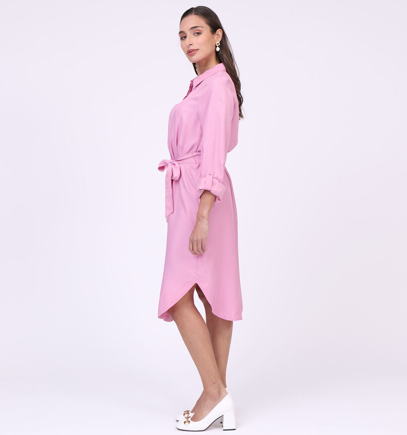 comma Robe Chemise en Rose (313242)