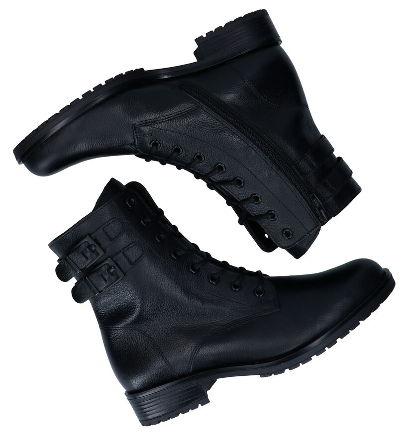 Gabor OptiFit Zwarte Boots in leer (282465)