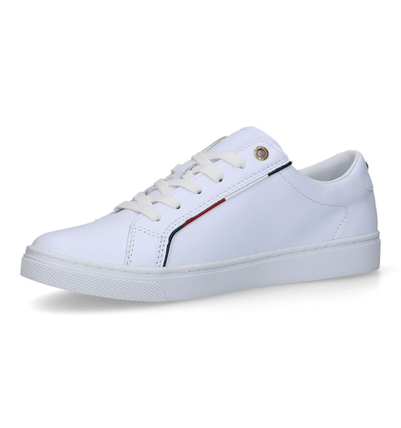 Tommy Hilfiger Baskets casual en Blanc en cuir (333018)