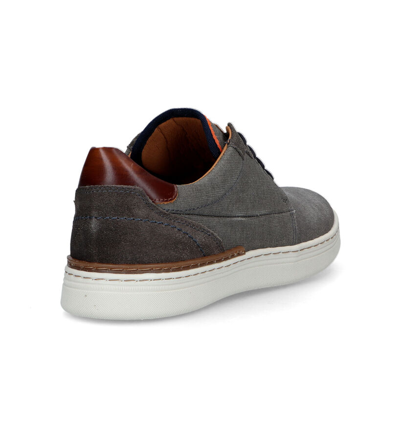 Bullboxer Chaussures à lacets en Noir pour hommes (321348) - pour semelles orthopédiques