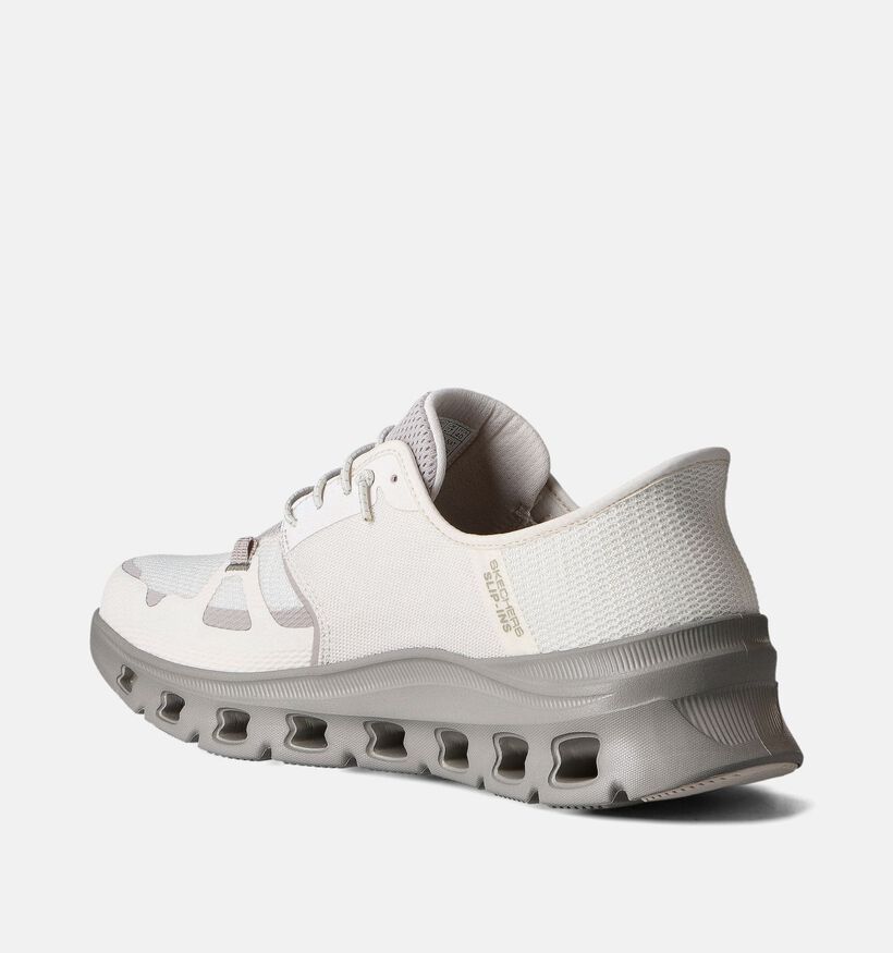 Skechers Glipe Step Pro Baskets en Blanc pour hommes (351854)
