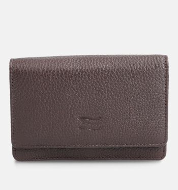 Crinkles Portemonnees Zwart/Beige/Bruin/Bordeaux/Groen