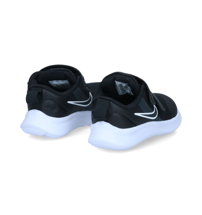Nike Star Runner 3 TD Baskets en Noir en textile (325348)