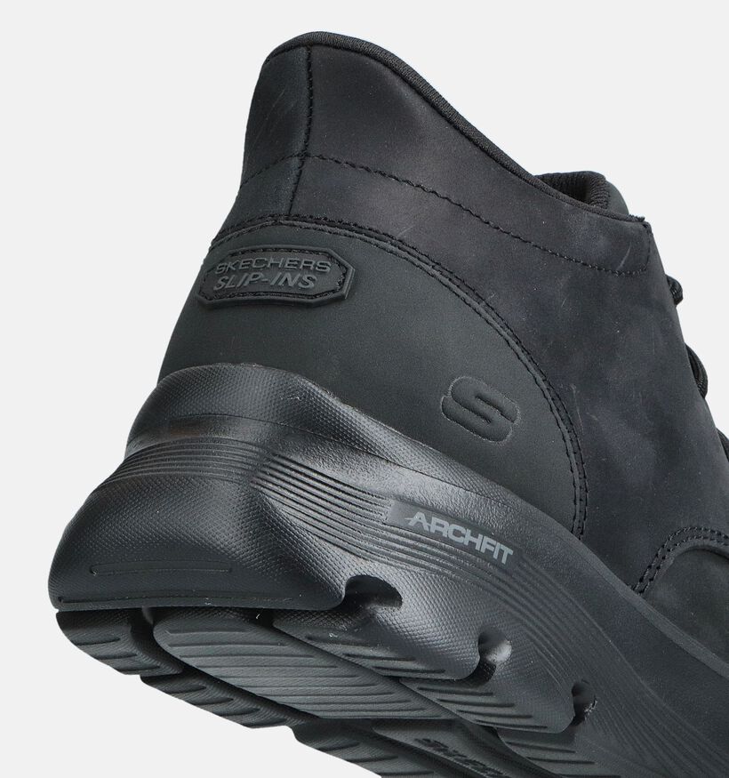 Skechers Zwarte Nette Schoenen voor heren (362188) - geschikt voor steunzolen