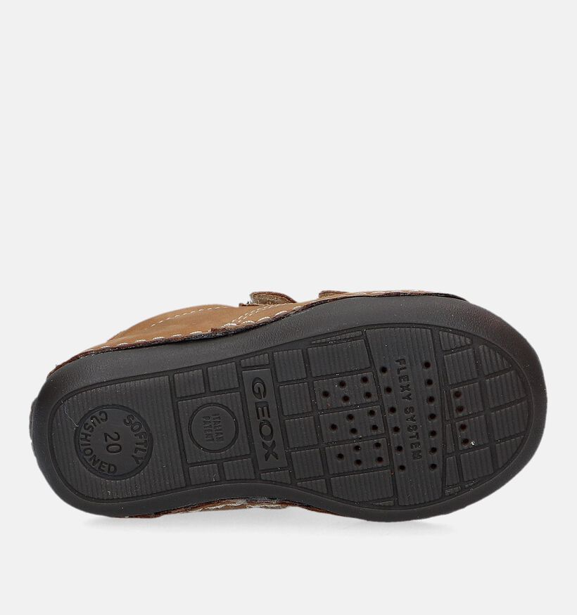 Geox Tutim Chaussures pour bébé en Cognac pour garçons (329874) - pour semelles orthopédiques