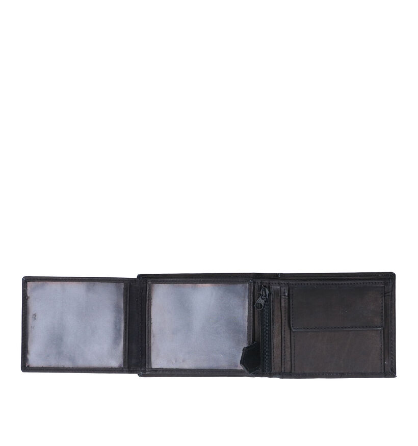 Euro-Leather Portefeuille en Noir pour hommes (365214)