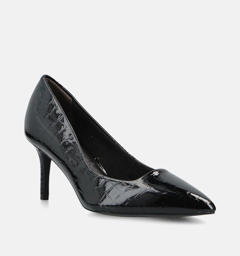 Tamaris Crocodile Zwarte Pumps voor dames (362726)