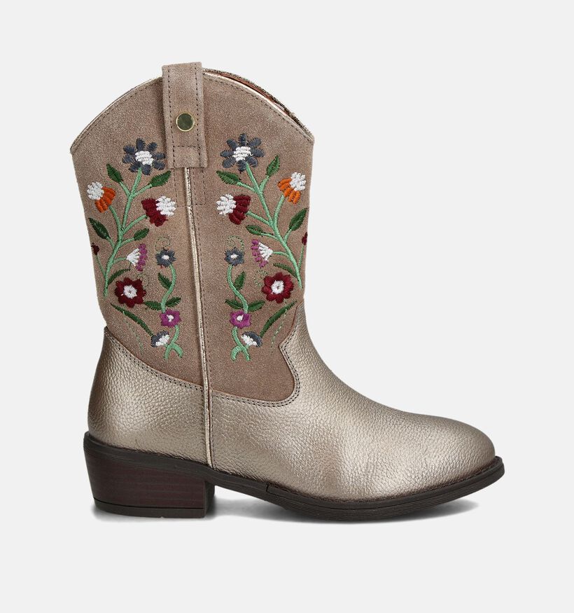 Milo & Mila Santiags en Or pour filles (363177)