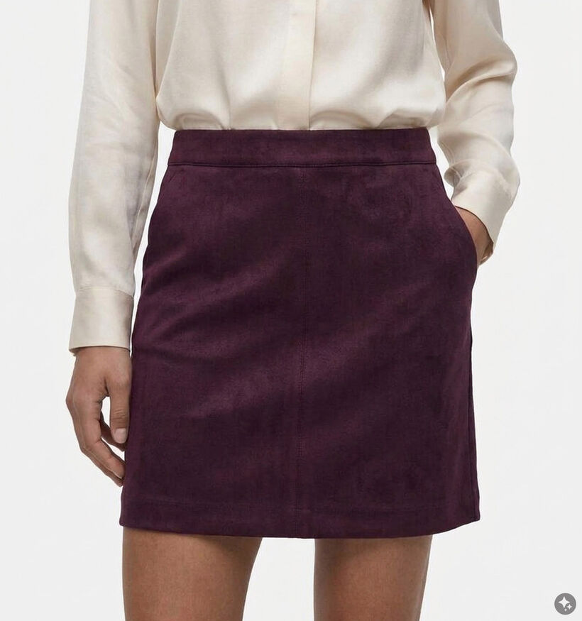 Vero Moda Donnadina Jupe en Bordeaux pour femmes (377598)