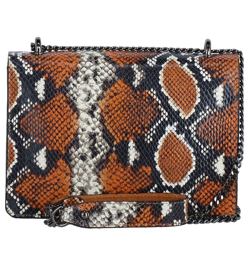 Charm Sac porté croisé en Cognac en simili cuir (275635)