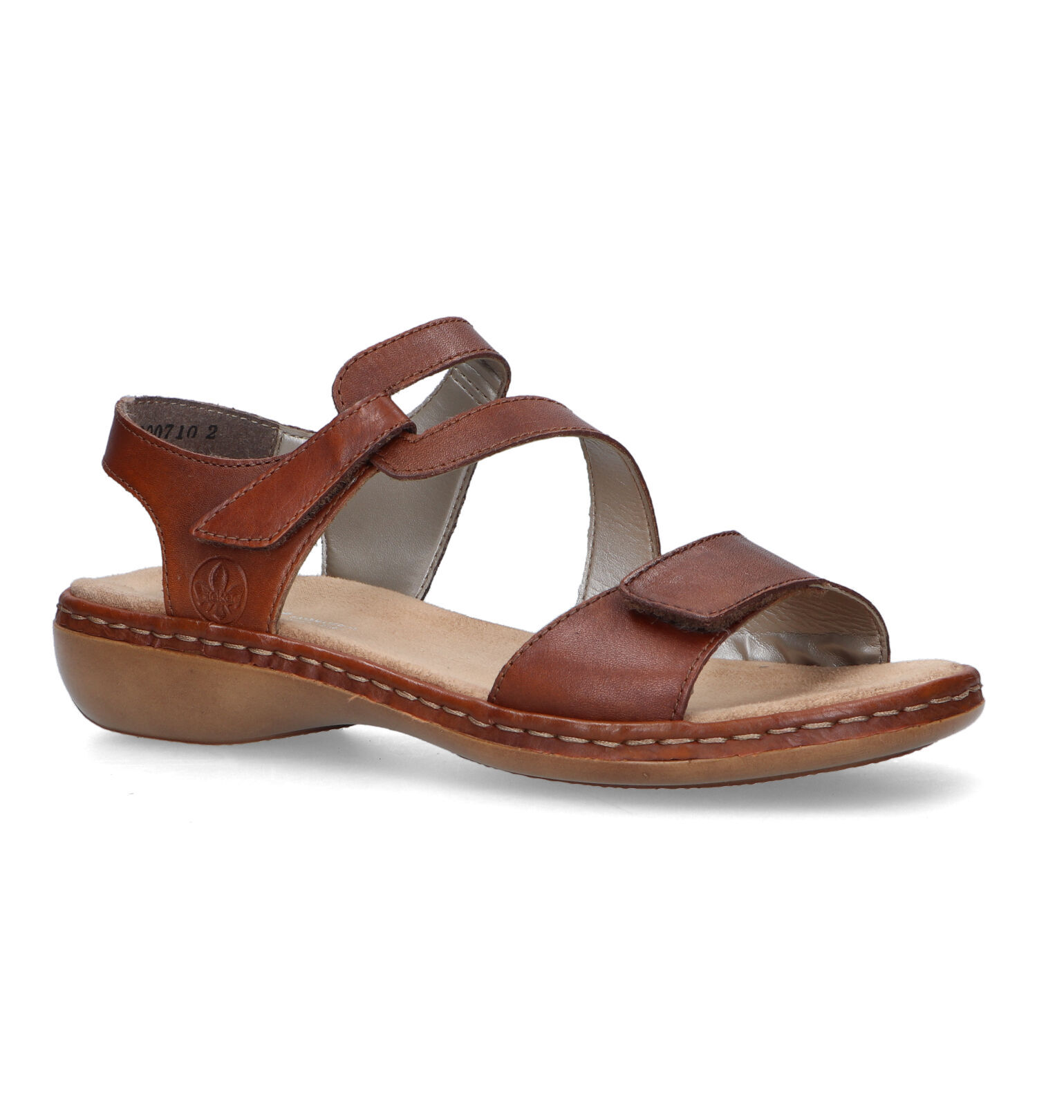 Rieker Cognac Sandalen Dames Sandalen Online op TORFS.BE